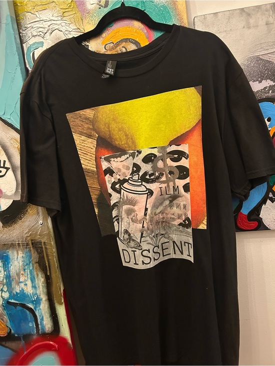 Other - DISSENT gator punk graffiti shirt artist made